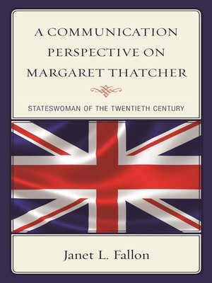 cover image of A Communication Perspective on Margaret Thatcher